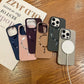 Suitable for iPhone15 Series Magnetic Frosted Phone Case