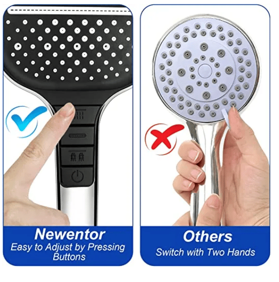 (🔥SAVE 50% OFF)8-speed Oversized Panel Pressurized Shower Head