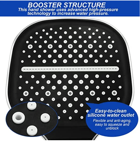 (🔥SAVE 50% OFF)8-speed Oversized Panel Pressurized Shower Head