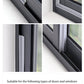 🔥Hot Sale-50% Off🔥Typared Self Adhesive Window Gap Sealing Strip✨