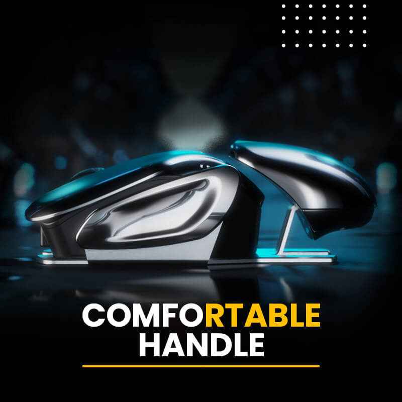 🔥Wireless Ergonomics Metal Mouse