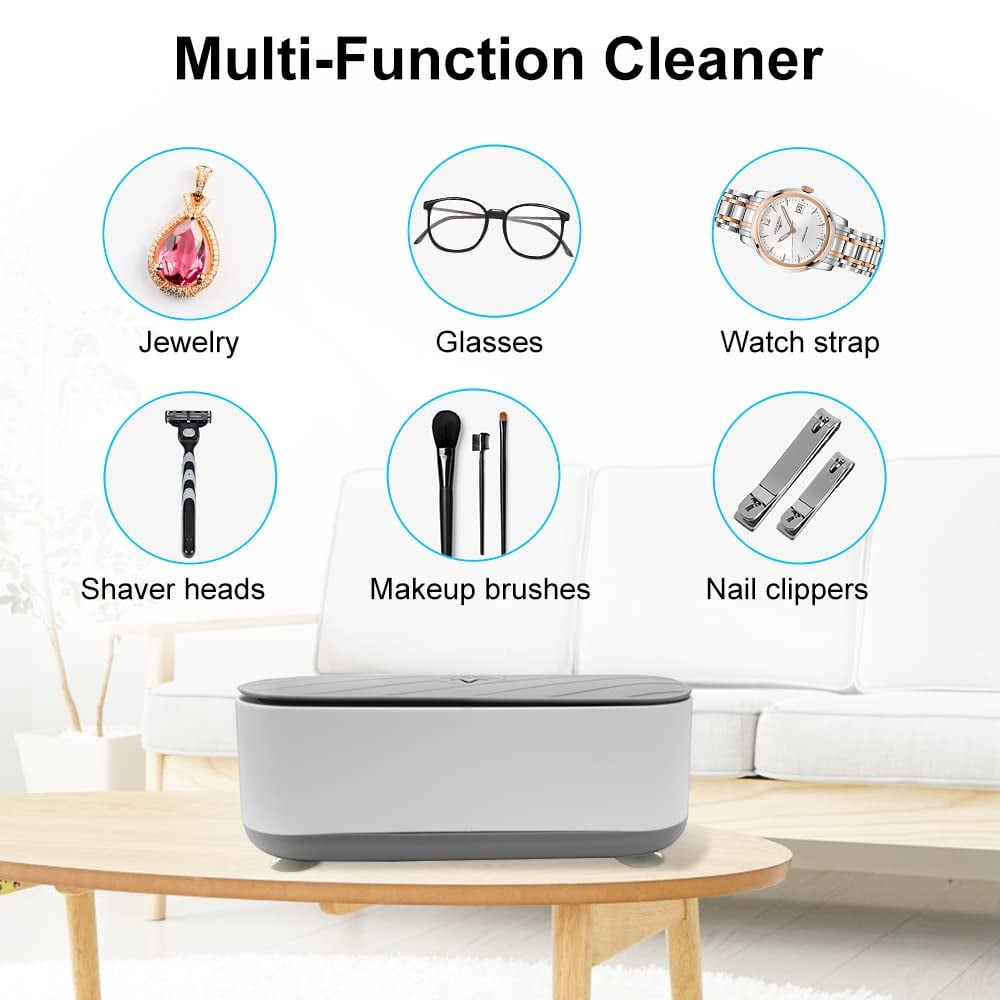 Portable Ultrasonic Jewelry Cleaner for All Jewelry