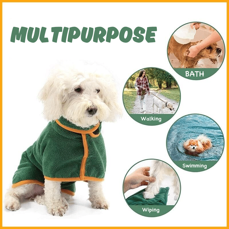 🔥New Year Sale 49% OFF🔥Super absorbent Pet Bathrobe