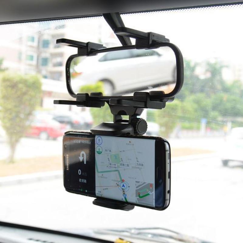 Car Rearview Mirror Phone Holder