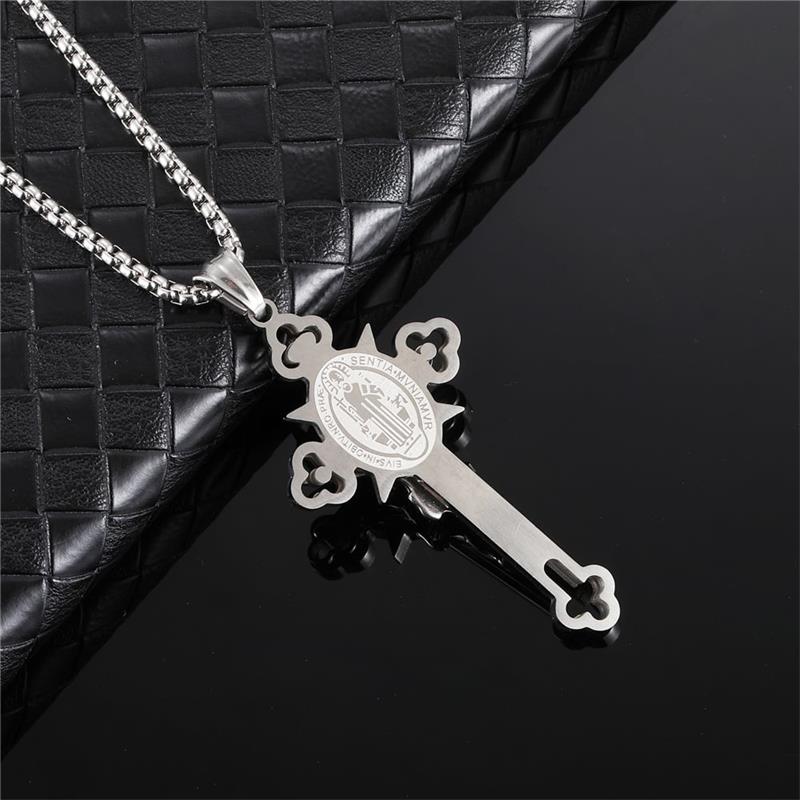 🎁Hot Sale 49% OFF⏳Benedict Protection Cross Power Pendant Necklace