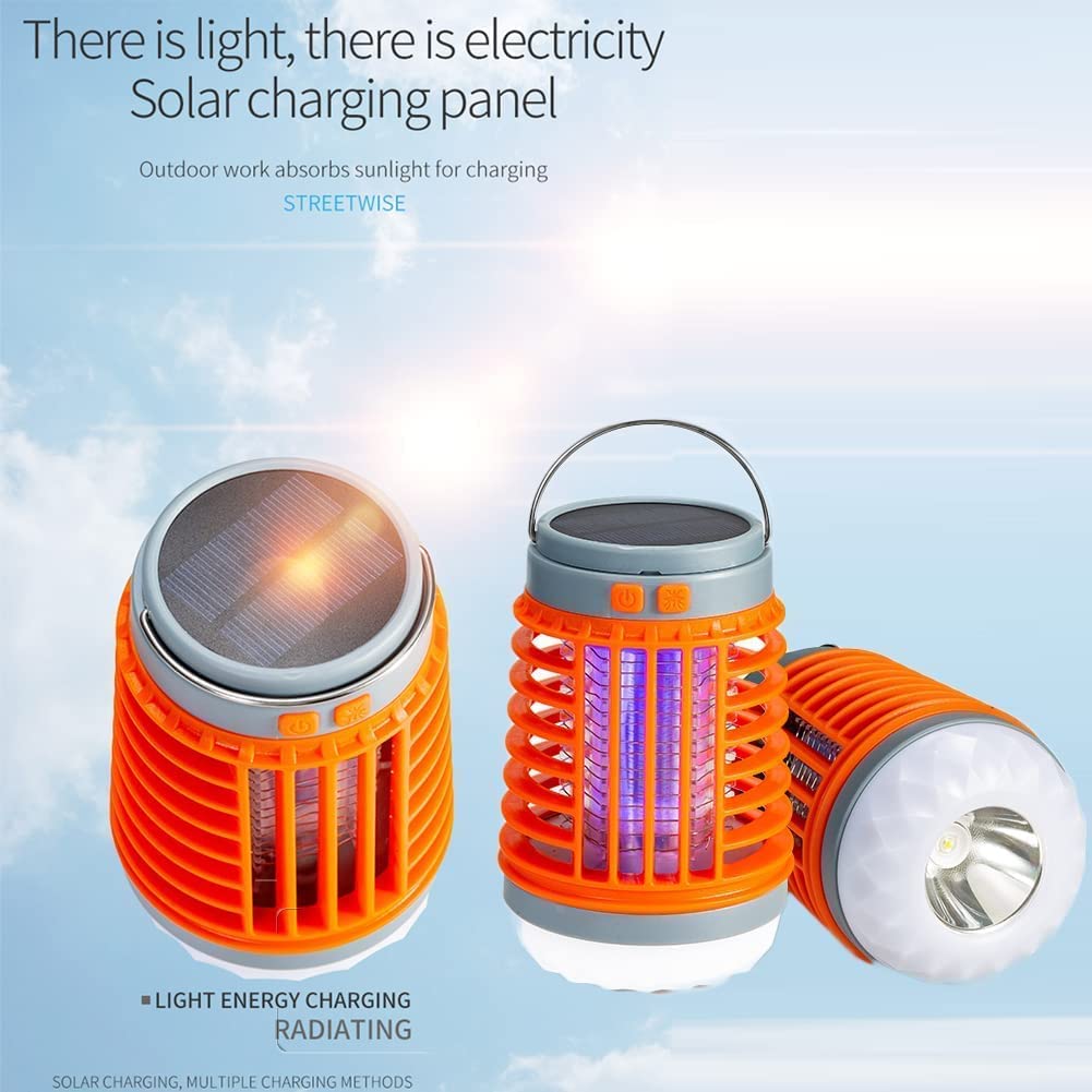 ✨Last Day 49% Off - Multifunctional Solar camping Mosquito Killer Lamp