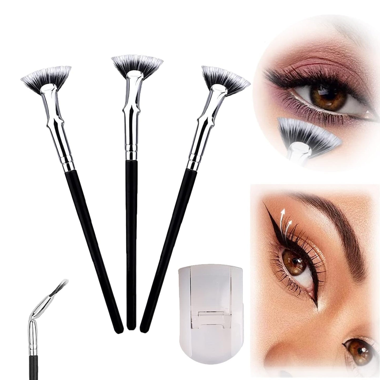 🎁Buy 1 Get 1 Free🔥🔥Folding Angle Scalloped Lash Brush