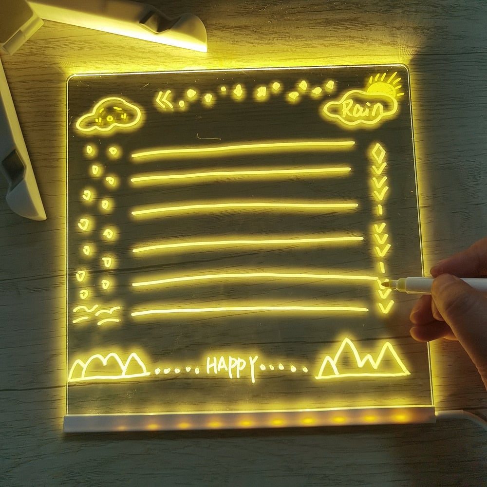 🎁Early Christmas Sale - LED Note Board with Colors🎨