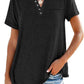 Fashion Solid Color Pocket Short Sleeve T-Shirt