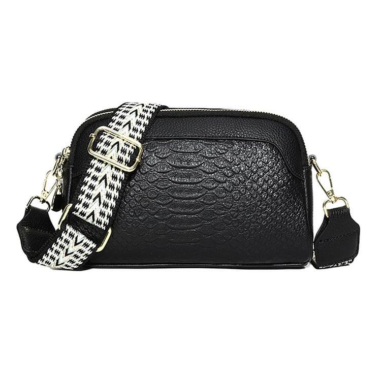 🔥Hot Sale🔥First Layer Cowhide Crossbody Bag Alligator Pattern Women Shoulder Bag for Work
