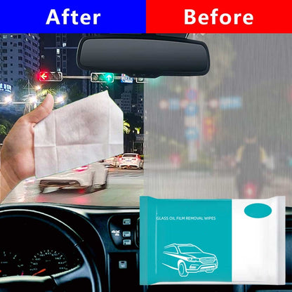 Car Glass Oil Film Removal Wipes