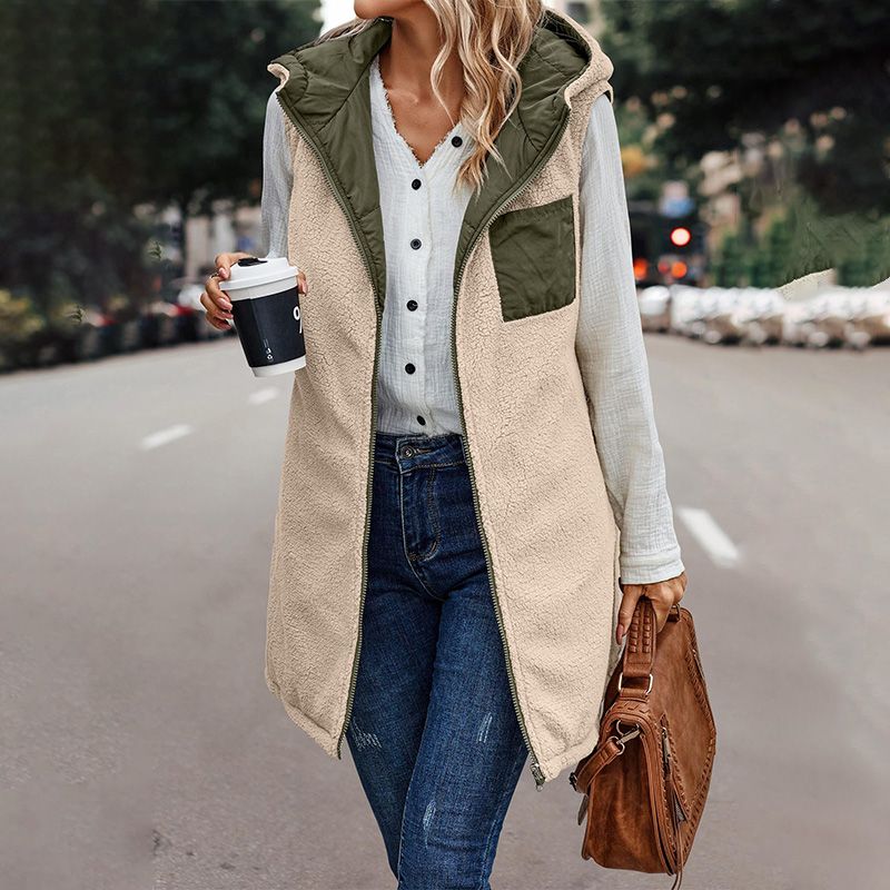 Perfect Gift 🎁 Fall & Winter Reversible Vest Sleeveless Faux Wool Jacket - Free Shipping