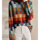 Stylish Women's Sweater with a Unique Pattern