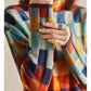 Stylish Women's Sweater with a Unique Pattern