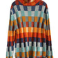 Stylish Women's Sweater with a Unique Pattern