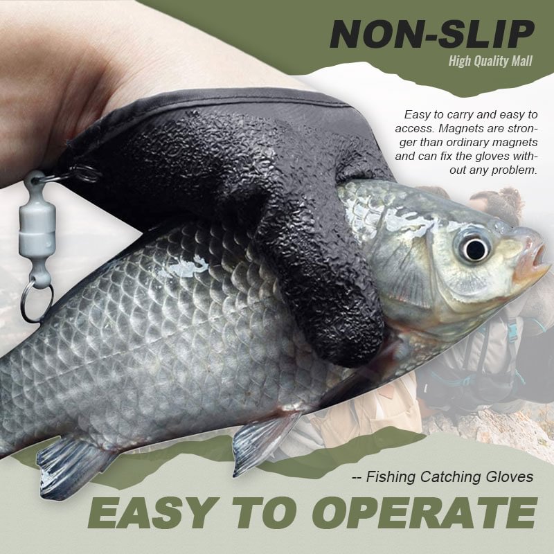 Anti-Slip Fishing Gloves