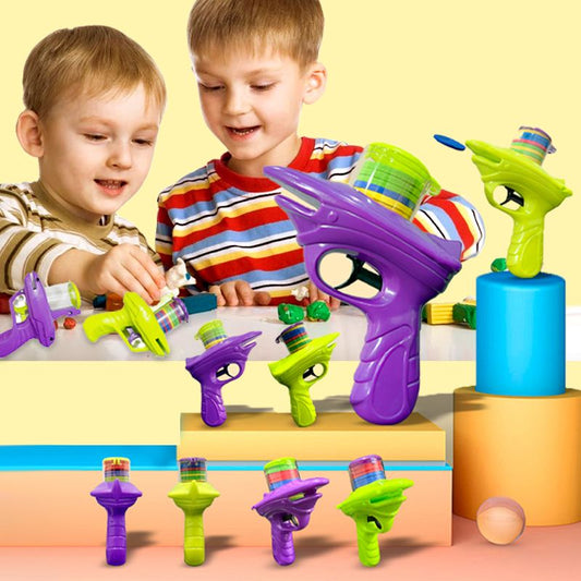 Kid’s Gift! Mini Flying Disc Launcher Toy