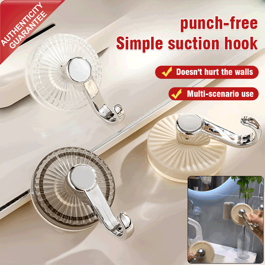 Buy 1 Get 1 Free-Powerful suction cup hooks no punching