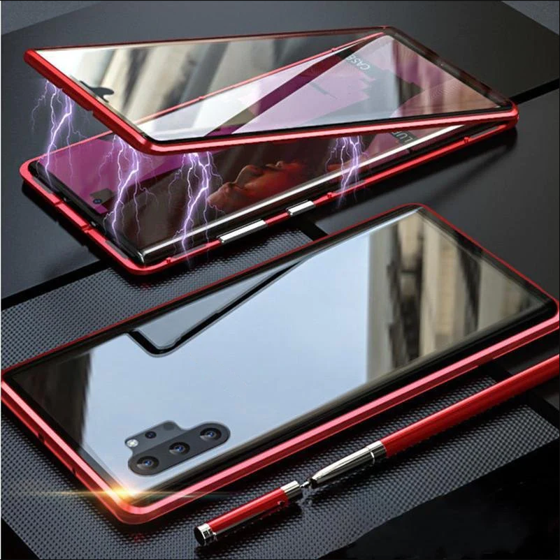 🎁Christmas 49% OFF⏳Magnetic Tempered Glass Double-sided Phone Case For Samsung