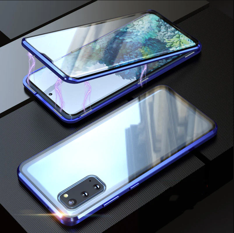 🎁Christmas 49% OFF⏳Magnetic Tempered Glass Double-sided Phone Case For Samsung