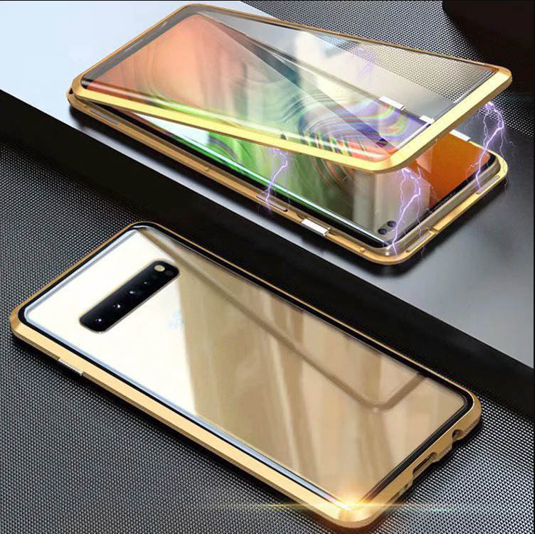 🎁Christmas 49% OFF⏳Magnetic Tempered Glass Double-sided Phone Case For Samsung