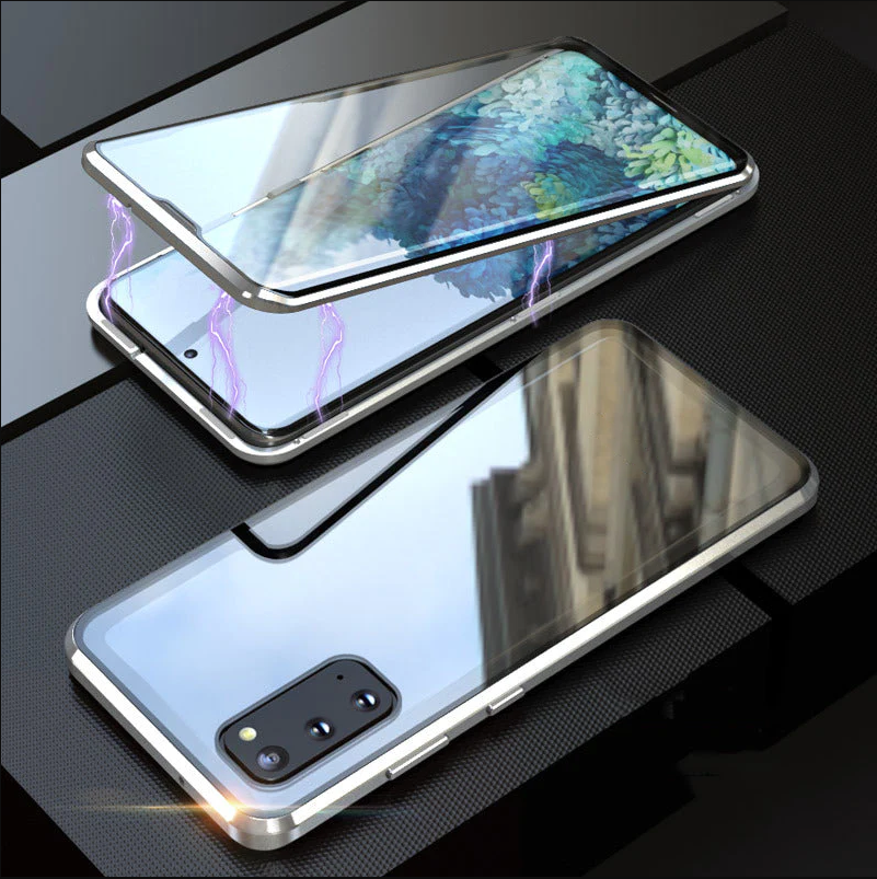 🎁Christmas 49% OFF⏳Magnetic Tempered Glass Double-sided Phone Case For Samsung