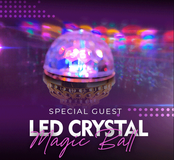 LED Crystal Magic Ball