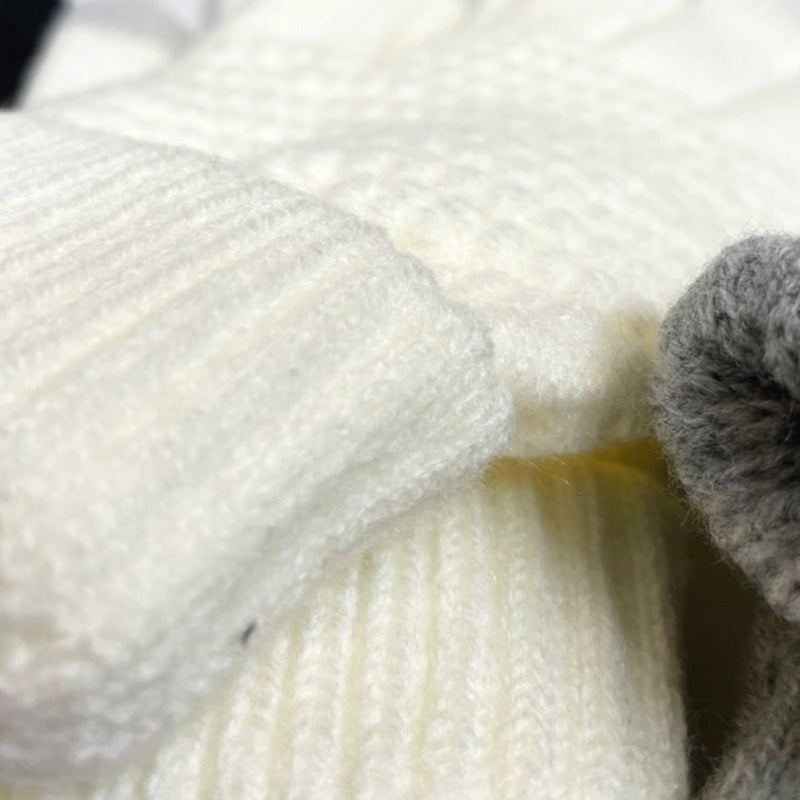 Warm Knitted Gloves for Touch Screens