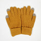 Warm Knitted Gloves for Touch Screens