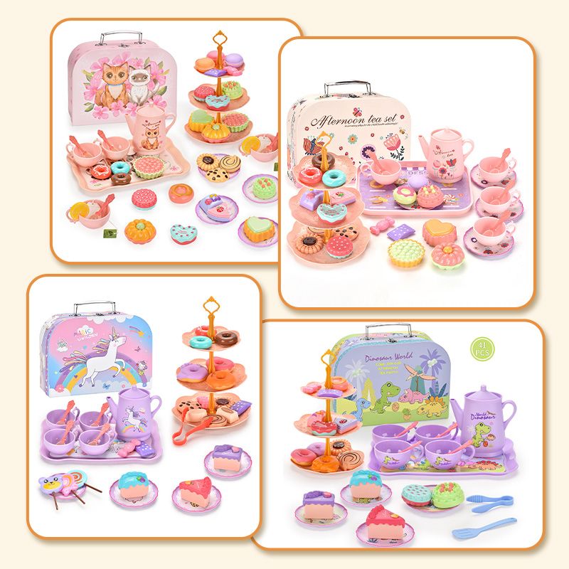 Unicorn Castle Pretend Teapot Set